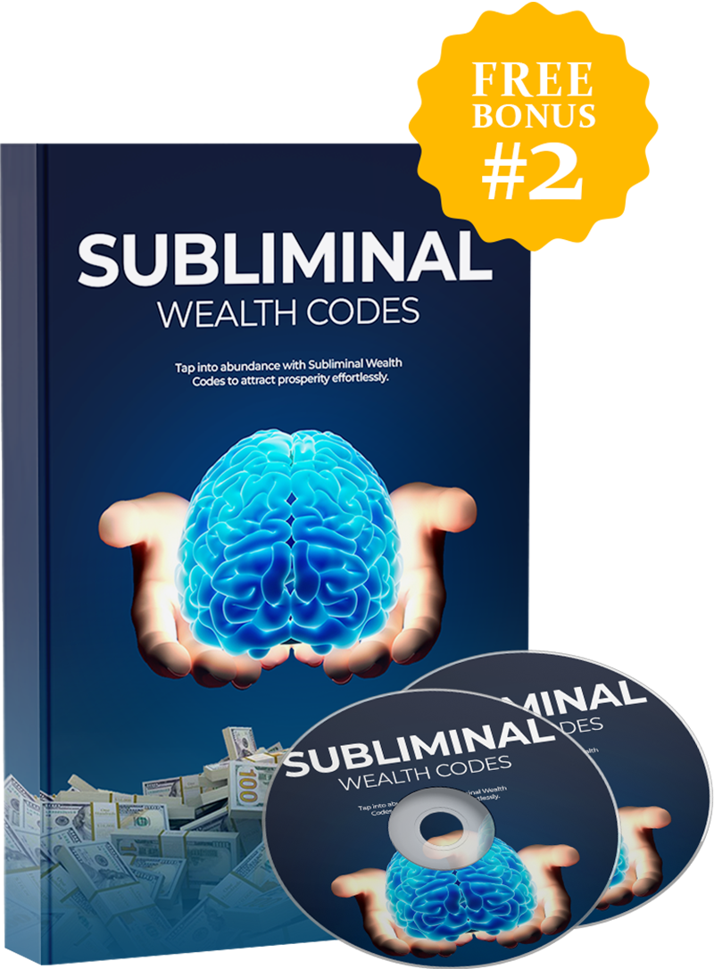 Subliminal Wealth Codes program contents — audio tracks and bonus workbook